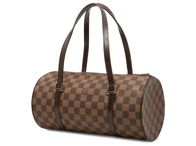 Louis Vuitton Brown Damier Ebene Papillon 30 - vista 2