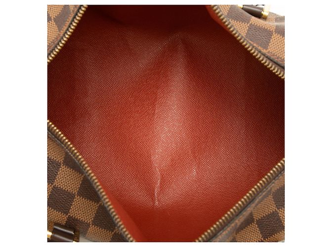 Louis Vuitton Brown Damier Ebene Papillon 30 - vista 4