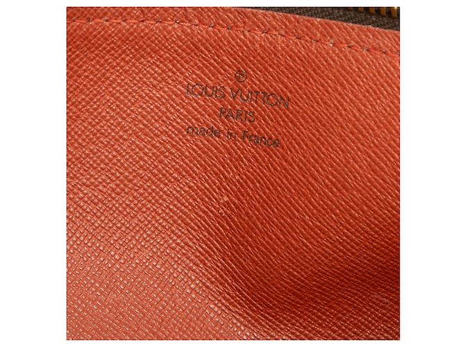 Louis Vuitton Brown Damier Ebene Papillon 30 - vista 5