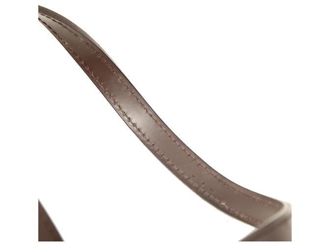 Louis Vuitton Brown Damier Ebene Papillon 30 - vista 6