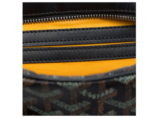 Goyard Black Goyardine Sac Cap Vert - vista 5