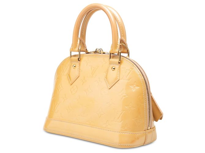 Louis Vuitton Yellow Monogram Vernis Alma BB - Ansicht 2