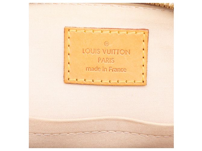 Louis Vuitton Yellow Monogram Vernis Alma BB - Ansicht 5