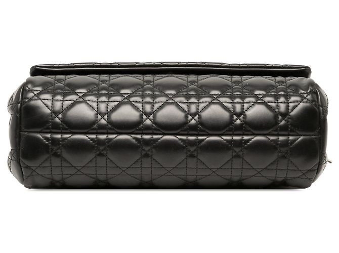 Dior Black Lambskin Cannage Soft Flap - Ansicht 3