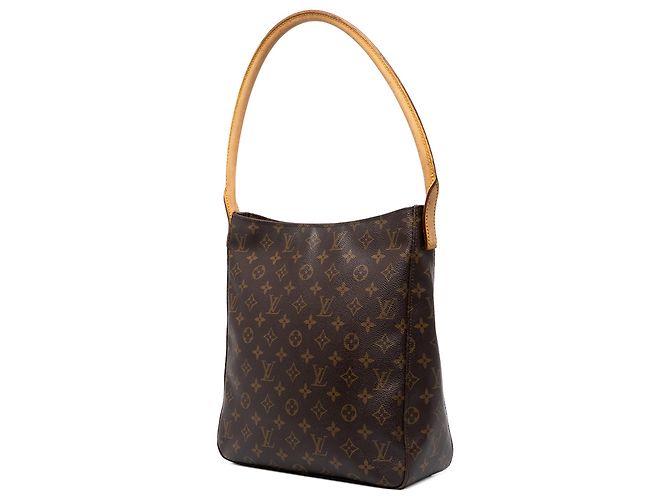 Louis Vuitton Brown Monogram Looping GM - vista 2