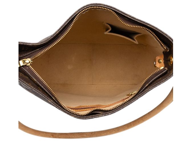 Louis Vuitton Brown Monogram Looping GM - vista 4
