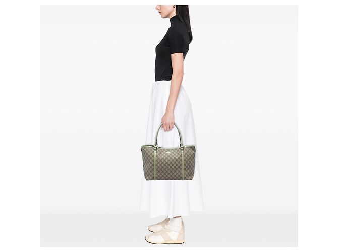 Gucci Beige Medium GG Supreme Joy Tote - Ansicht 5
