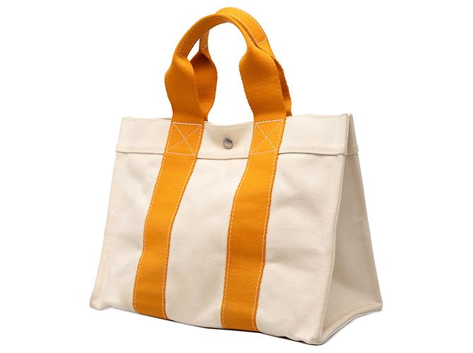 Hermès White Toile Bora Bora PM - vista 2