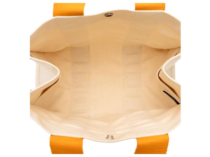 Hermès White Toile Bora Bora PM - vista 4