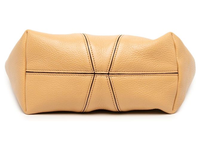 Bolso Spin Tote Chloé de piel de becerro granulada marrón - vista 3