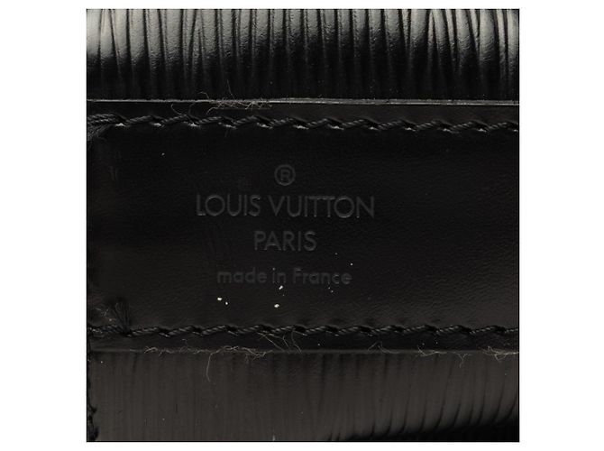 Louis Vuitton Black Epi Sac D Epaule PM - vista 5