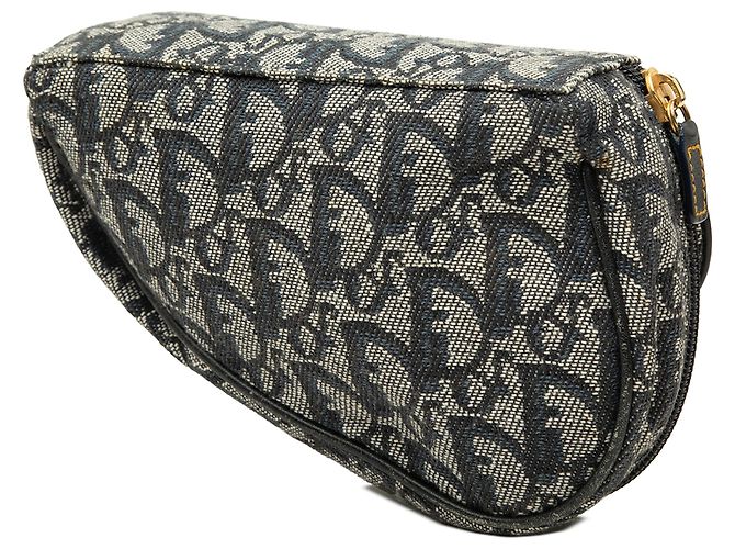 Diorissimo Saddle Pouch aus blauem Canvas - Ansicht 2