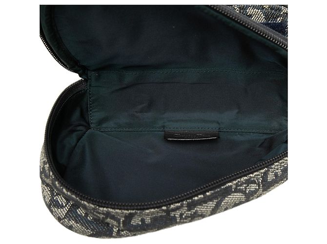 Diorissimo Saddle Pouch aus blauem Canvas - Ansicht 4