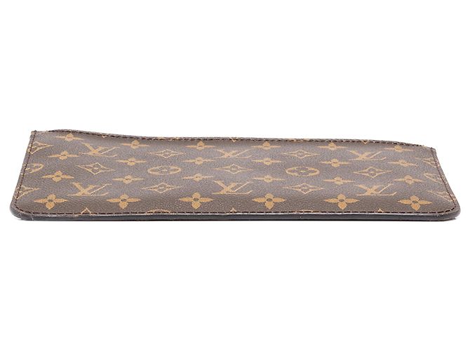 Louis Vuitton Brown Monogram Neverfull MM Pouch - Ansicht 3