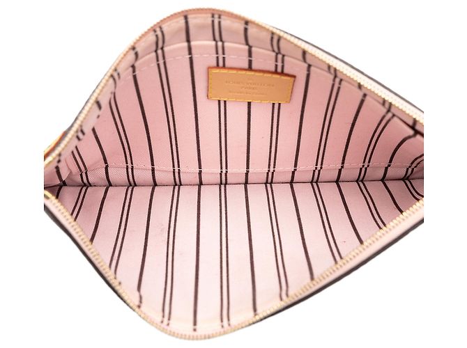 Louis Vuitton Brown Monogram Neverfull MM Pouch - Ansicht 4