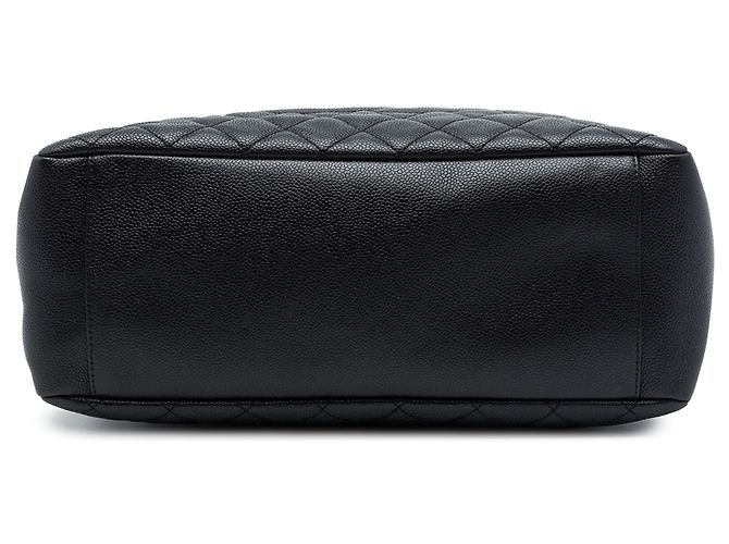 Chanel Black Caviar Grand Shopping Tote - vista 3
