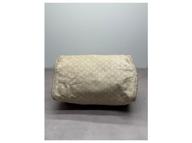 Louis Vuitton Speedy 30 Monogram Denim Bag Beige - view 10