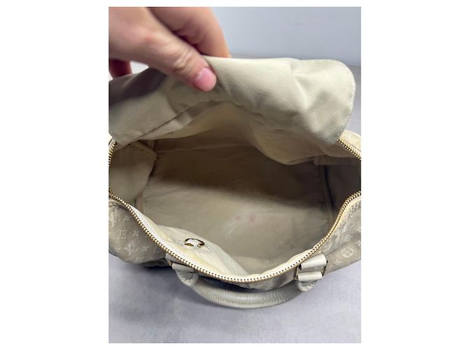 Louis Vuitton Speedy 30 Monogram Denim Bag Beige - view 15