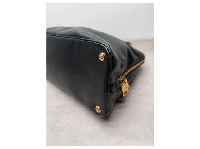 Prada Bolso de mano Saffiano Negro - vista 10
