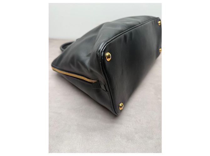 Prada Bolso de mano Saffiano Negro - vista 11