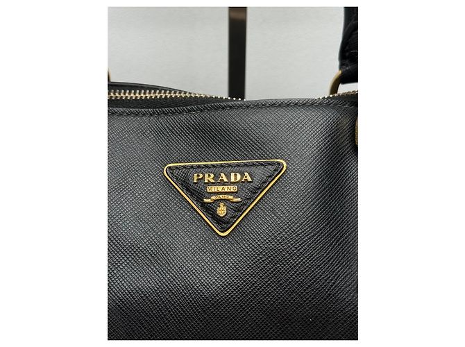 Prada Bolso de mano Saffiano Negro - vista 3