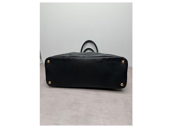 Prada Bolso de mano Saffiano Negro - vista 9
