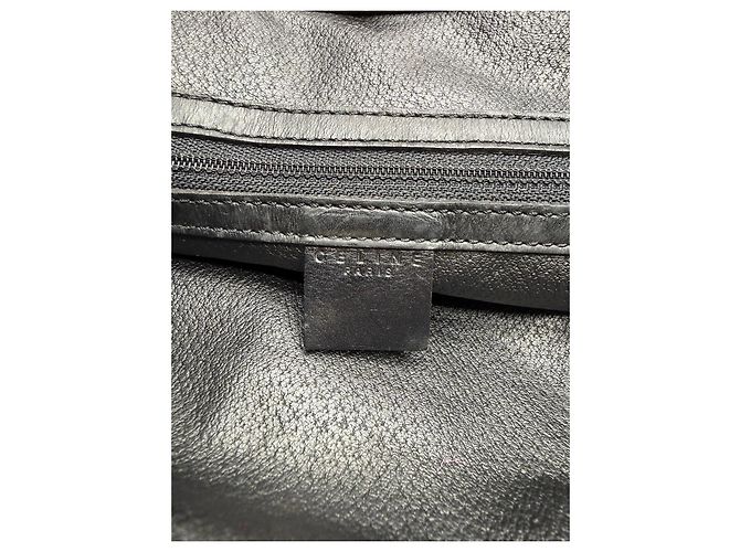 Cabas Céline Celine Borsa Tote Triomphe in Tela Rivestita Marrone - vista 13