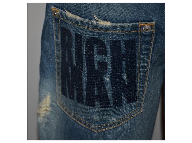 Dsquared2 Jeans Boyfriend in Denim Blu - vista 5