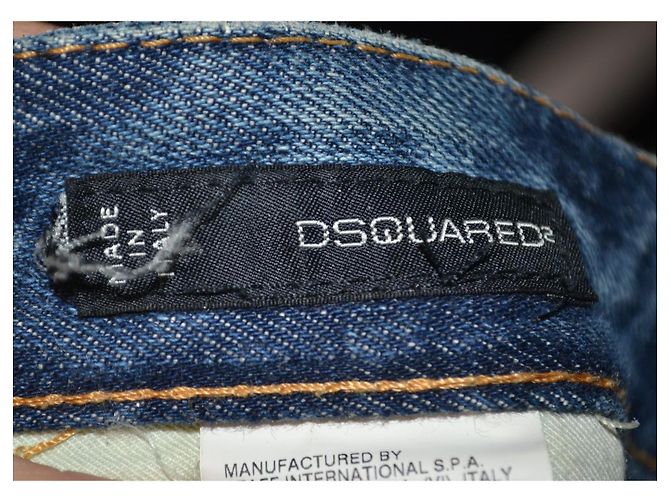 Dsquared2 Jeans Boyfriend in Denim Blu - vista 6