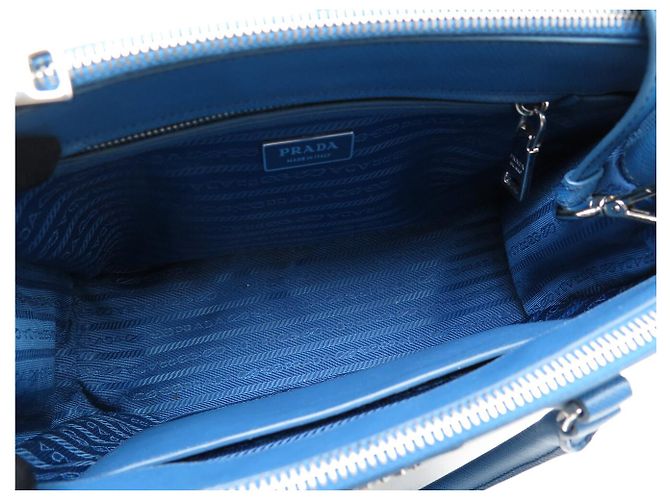 NUOVA BORSA A MANO PRADA GALLERIA MM 1BA863 PELLE SAFFIANO CON TRACOLLA - vista 12