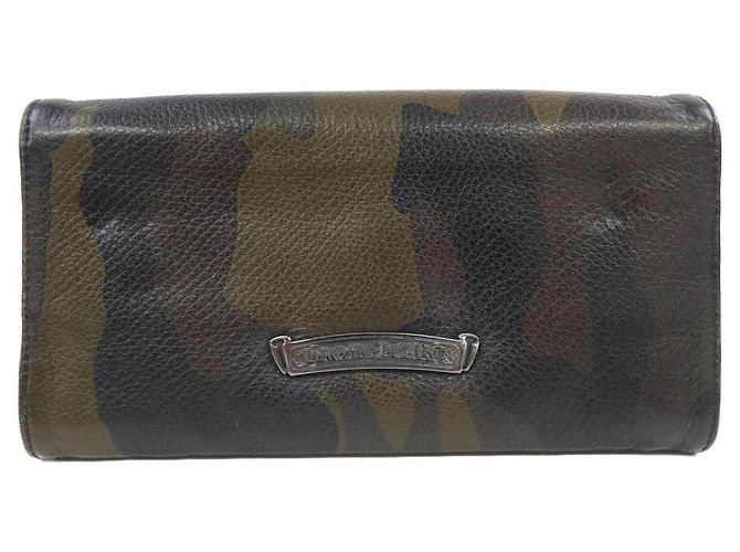 Chrome Hearts Judy Camo BS Flr Btn Ledergeldbörse - Ansicht 2