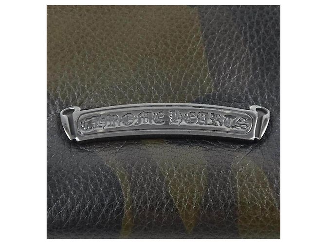 Chrome Hearts Judy Camo BS Flr Btn Ledergeldbörse - Ansicht 3