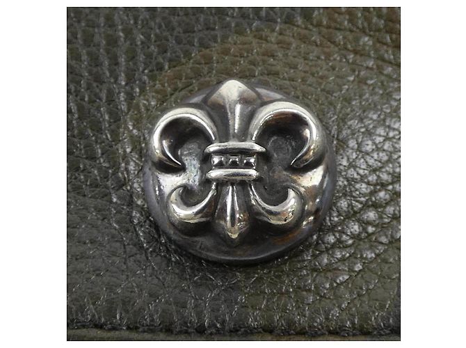 Chrome Hearts Judy Camo BS Flr Btn Ledergeldbörse - Ansicht 7
