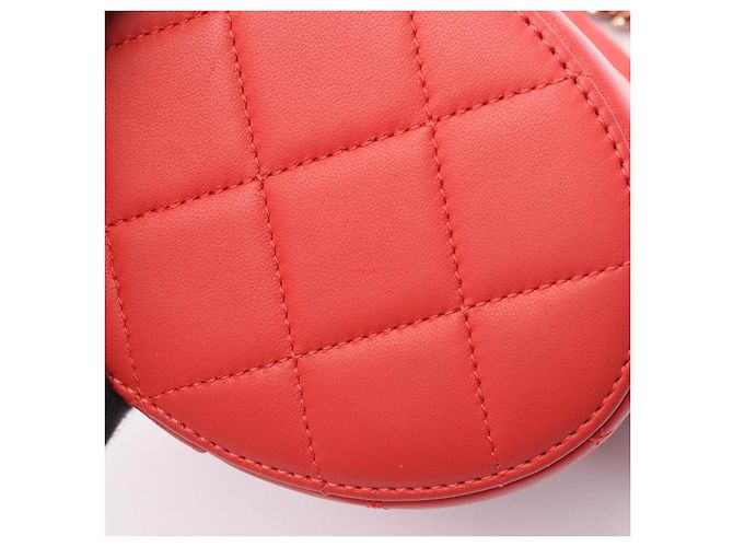 Borsa a tracolla Chanel Matelasse Vanity in pelle d'agnello - vista 9