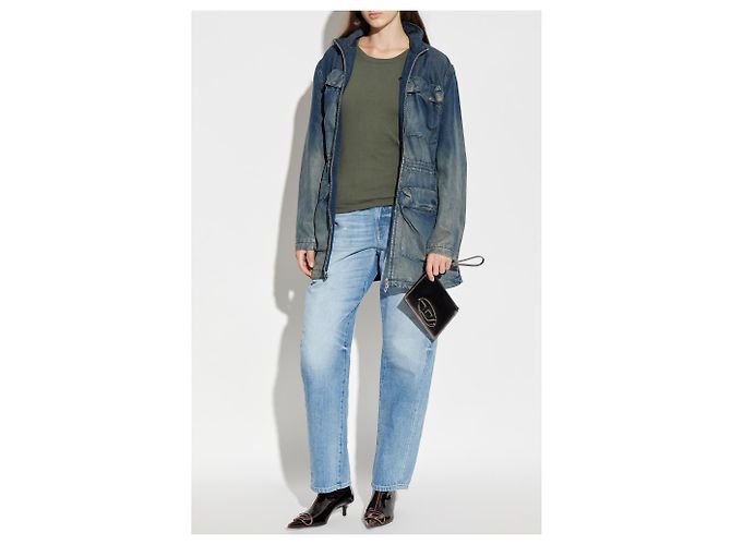 Chaqueta Diesel DE-WENY de denim azul lyocell - vista 2