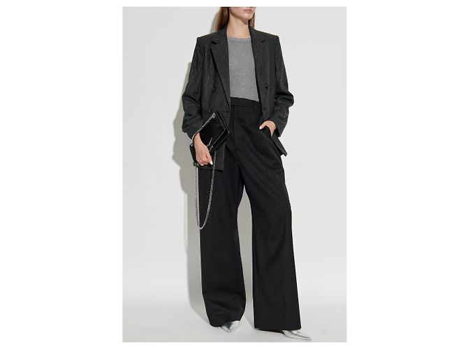 Autre Marque Top Edmee Officine Generale Gris Lyocell - vista 2