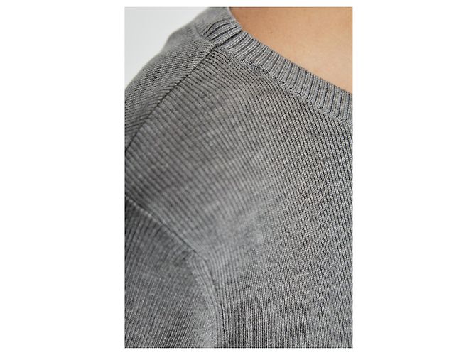 Autre Marque Top Edmee Officine Generale Gris Lyocell - vista 5
