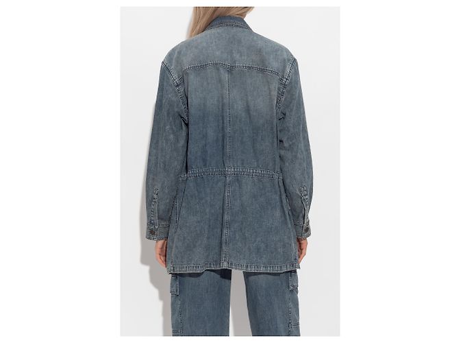 Isabel Marant Etoile Giacca in denim `Nossia` - vista 4