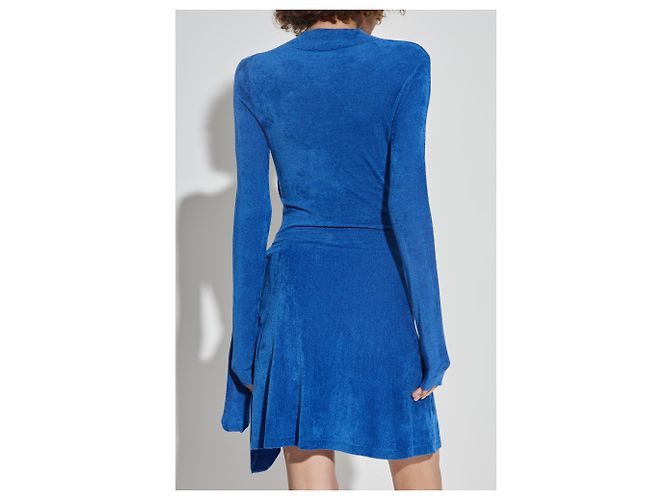 Vestido Diesel M-CENIL azul de nylon - vista 4