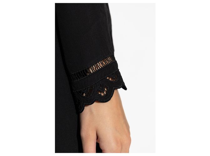 Abito Faustina Isabel Marant nero in viscosa - vista 5