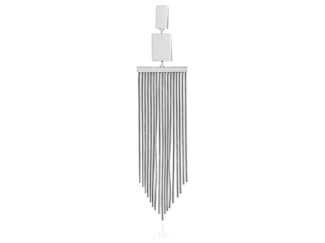 Isabel Marant Pendientes de latón `Fringe` - vista 4