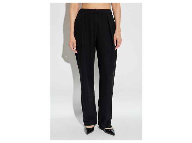 Emporio Armani Herringbone pattern trousers - view 3