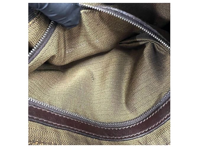 Borsa a tracolla FENDIFF in tela e pelle - vista 10