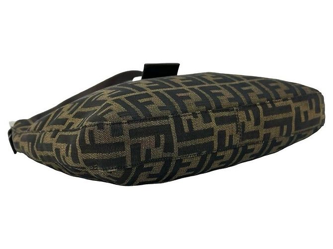 Borsa a tracolla FENDIFF in tela e pelle - vista 7