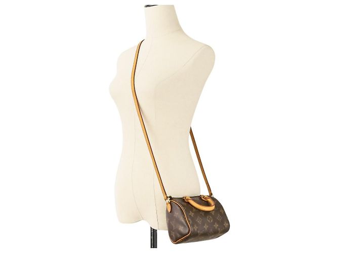 Louis Vuitton Nano Speedy Monogram Schultertasche - Ansicht 10