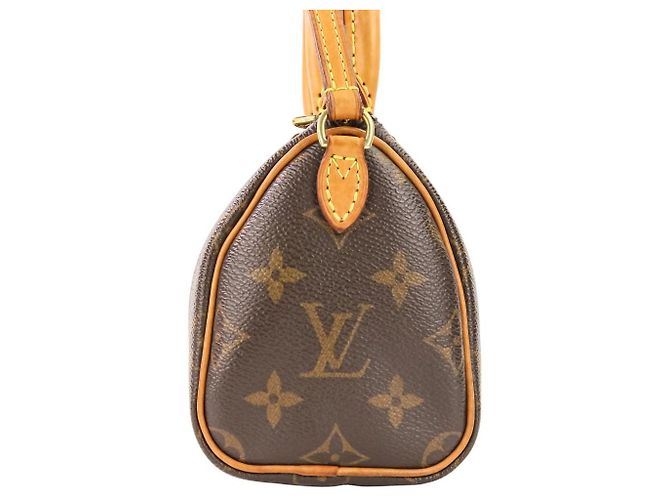 Louis Vuitton Nano Speedy Monogram Schultertasche - Ansicht 4