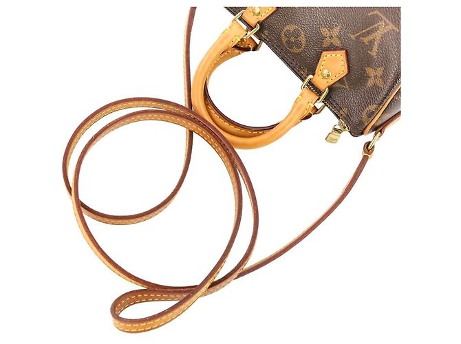 Louis Vuitton Nano Speedy Monogram Schultertasche - Ansicht 7