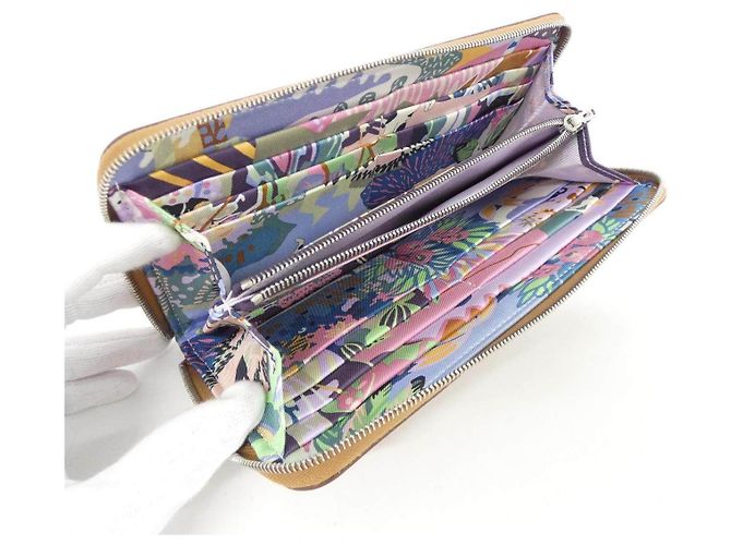 Silk In Cartera larga clásica Hermès EN Liberte de seda - vista 5