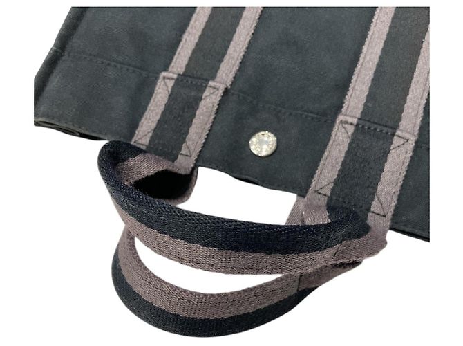Hermès Bolso Hermes Herbag Tote PM Canvas - vista 9