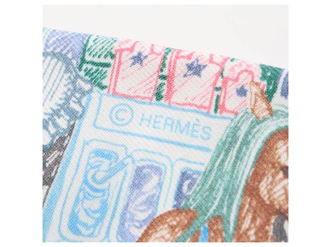 Hermès Carré en soie Hermes City of Light - vue 7